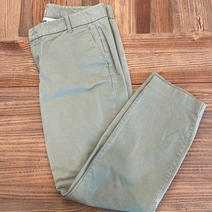 J.crew stretch Frankie size 10 ankle/crop pant